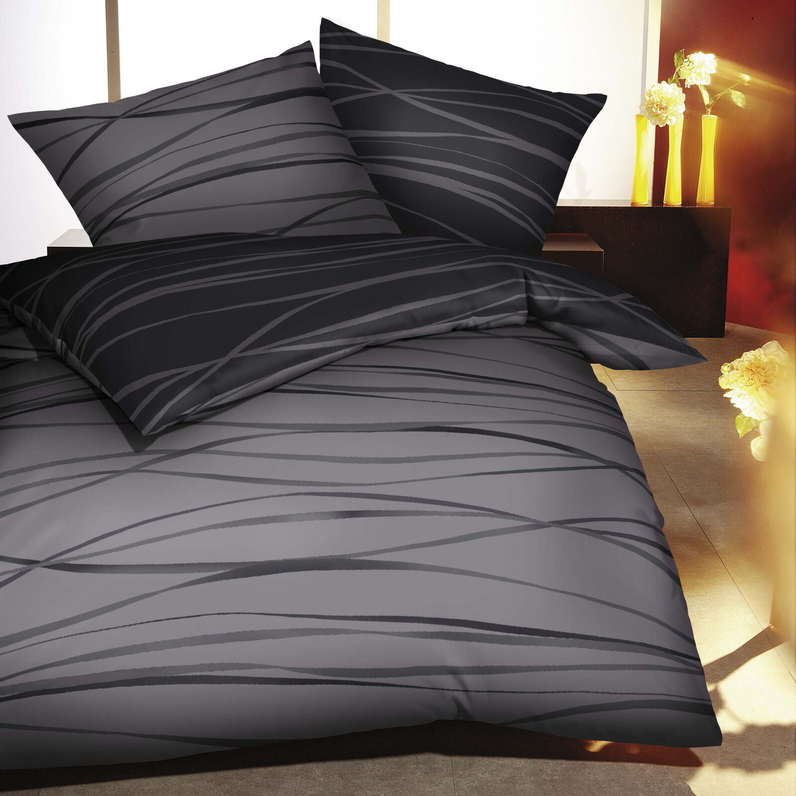 Bettwäsche Motion Zinn Mako Satin